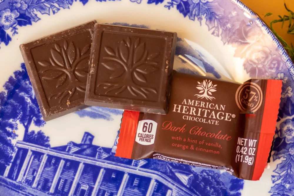 The Shops at Mount Vernon American Heritage Chocolate Tasting Square