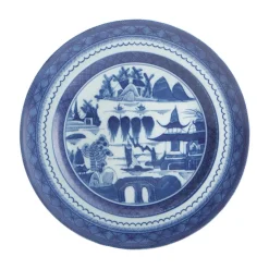The Shops at Mount Vernon Blue Canton 8 ½" Dessert Plate - 10827