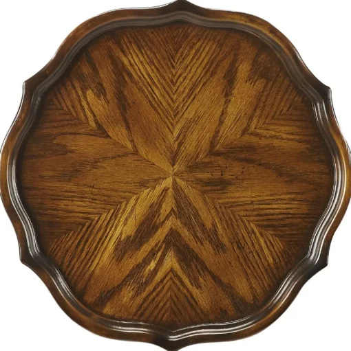 BUTLER SPECIALTY COMPANY Chatsworth Pedestal Plant Stand- Oak By Butler Specialty