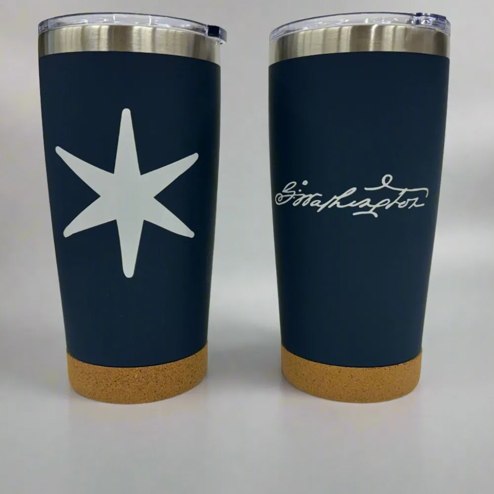 Techstyles Sportswear Commander In Chief Signature Star Tumbler