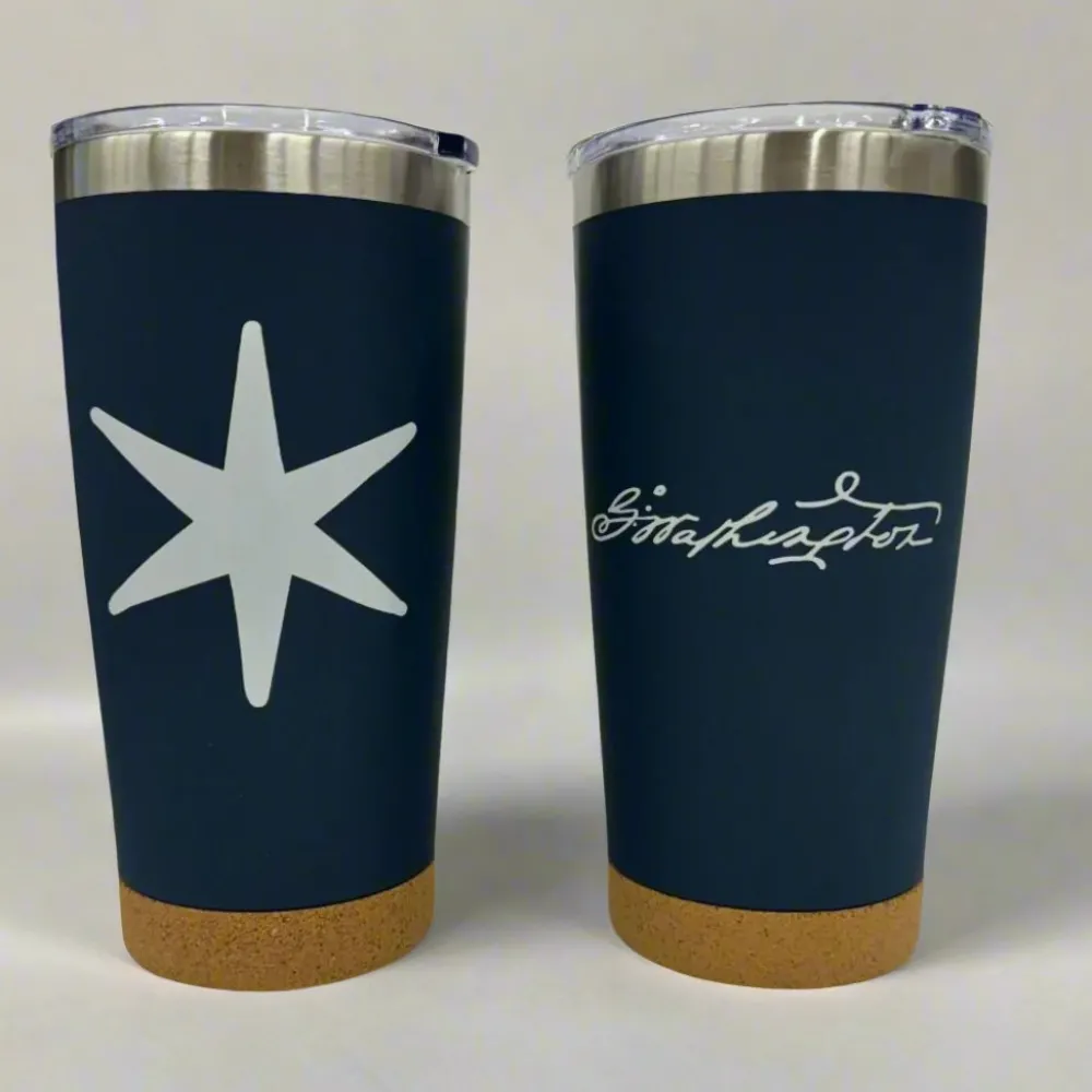 Techstyles Sportswear Commander In Chief Signature Star Tumbler