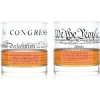 Capsco Inc Declaration of Independence Glassware
