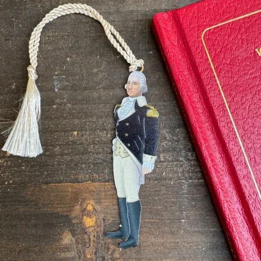 DAVID HOWELL AND COMPANY George Washington Metal Bookmark
