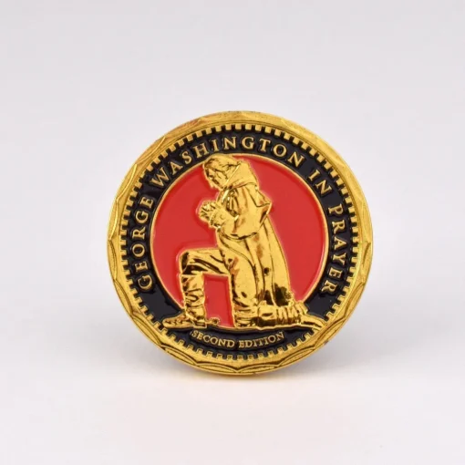 DESIGN MASTER ASSOCIATES GW in Prayer Challenge Coin - Second Edition