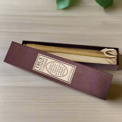 The Shops at Mount Vernon Hand Dipped 10" True Bayberry Candles