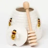One Hundred 80 Degrees Honey Pot and Dipper