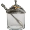 SALISBURY PEWTER Honey Pot with Dipper