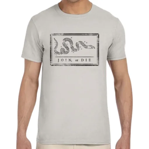Techstyles Sportswear Join Or Die T-Shirt Unisex