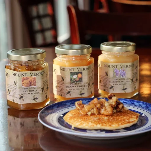 The Shops at Mount Vernon Lavender Infused Raw Honey