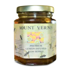WILDWOOD HICKORY SYRUP LLC Lemon Infused Raw Honey