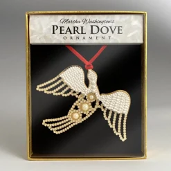 DESIGN MASTER ASSOCIATES Martha's Pearl Dove Ornament