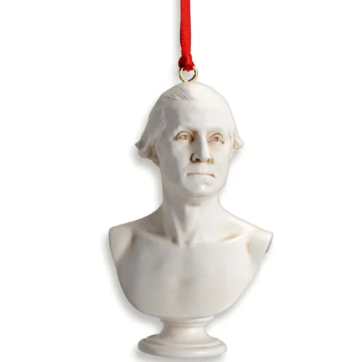 DESIGN MASTER ASSOCIATES Mini George Washington Bust Ornament