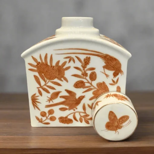 MOTTAHEDEH & COMPANY, INC Mottahedeh Sacred Bird & Butterfly Tea Flask