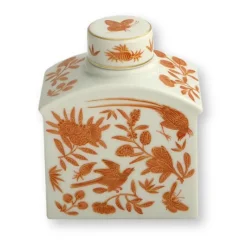MOTTAHEDEH & COMPANY, INC Mottahedeh Sacred Bird & Butterfly Tea Flask