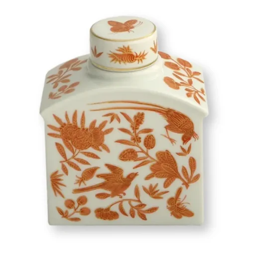 MOTTAHEDEH & COMPANY, INC Mottahedeh Sacred Bird & Butterfly Tea Flask