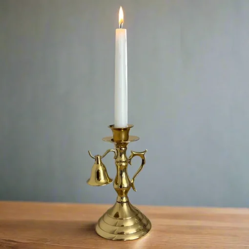DESIGN MASTER ASSOCIATES Mount Vernon Brass Candlestick With Snuffer