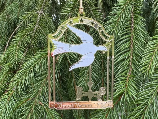 CHEMART COMPANY Mount Vernon Dove of Peace Ornament