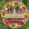 CHEMART COMPANY Mount Vernon Fruit Wreath Ornament