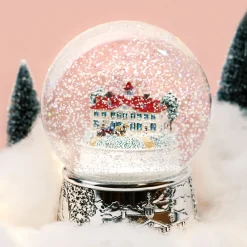 DESIGN MASTER ASSOCIATES Mount Vernon Musical Snow Globe