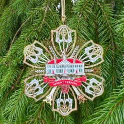 CHEMART COMPANY Mount Vernon Snowflake Ornament