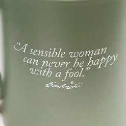 Techstyles Sportswear Sensible Woman Mug - Moss Green