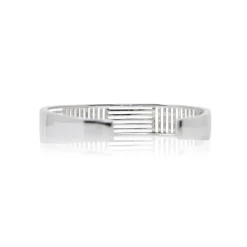 Women Color Craft Inc Sterling Silver Shutter Cuff Bracelet