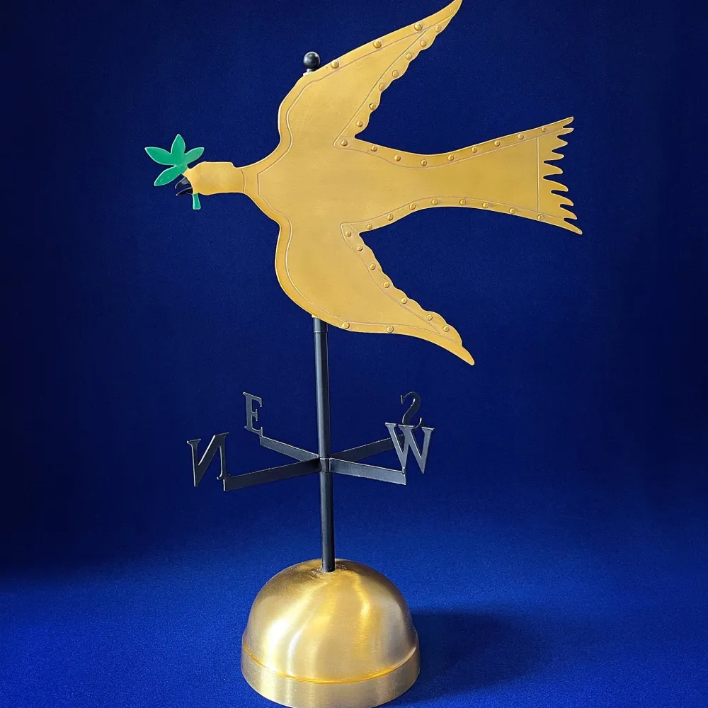 DESIGN MASTER ASSOCIATES Tabletop Dove of Peace Weathervane