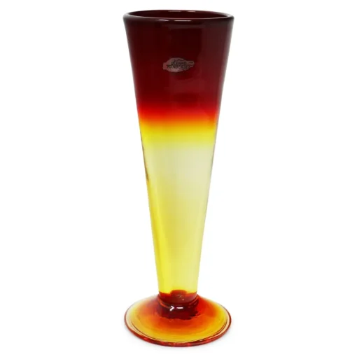 BLENKO GLASS COMPANY Tangerine Pilsner