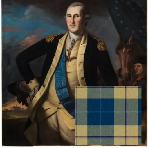 PATRICK KING WOOLLEN COMPANY Tartan Blanket - Mount Vernon Exclusive