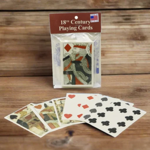 AMERICANA SOUVENIRS GIFTS 18th Century Playing Cards