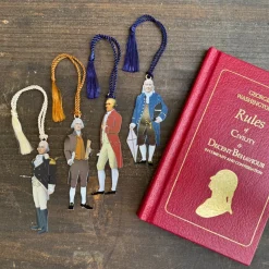 DAVID HOWELL AND COMPANY Thomas Jefferson Metal Bookmark