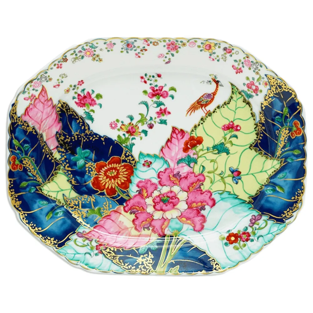MOTTAHEDEH & COMPANY, INC Tobacco Leaf 15.5” Platter