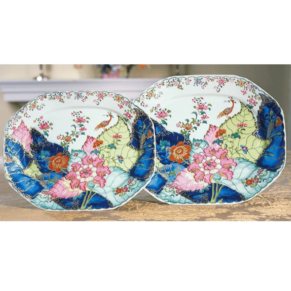 MOTTAHEDEH & COMPANY, INC Tobacco Leaf 15.5” Platter