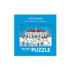 DESIGN MASTER ASSOCIATES Winter at Mount Vernon - 500 Piece Puzzle